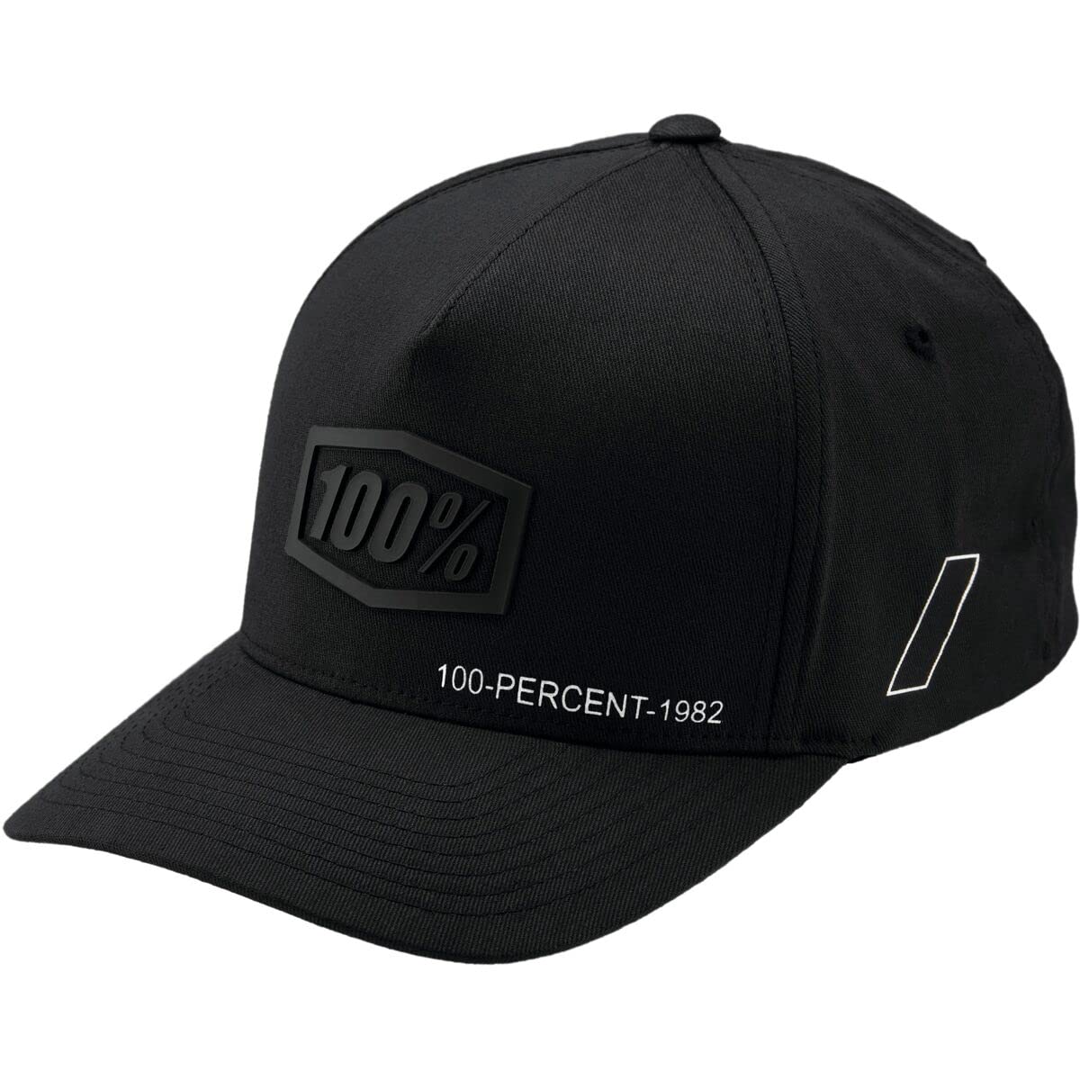 100% SHADOW Flexfit X-Fit Cap Black S/M