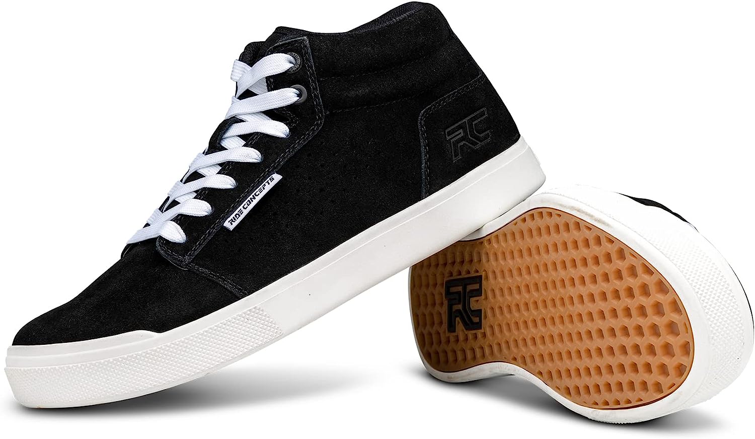 Ride Concepts Vice Mid Shoes Black / White UK 6