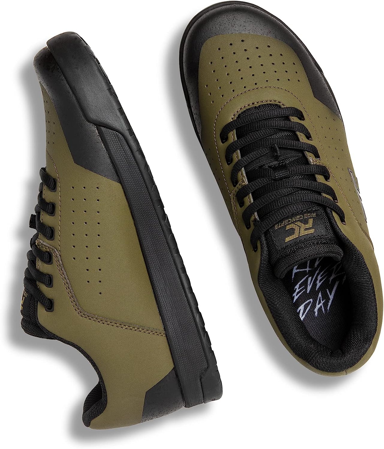 Ride Concepts Hellion Shoes Olive / Black UK 7