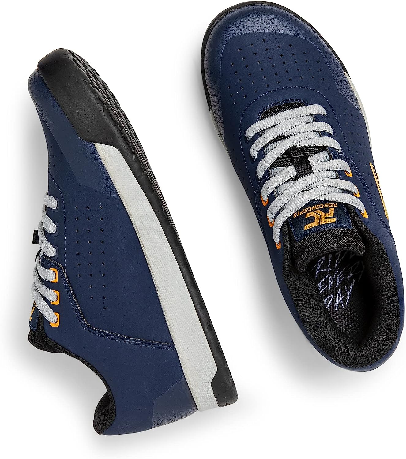 Ride Concepts Hellion Women's Shoes Midnight Blue / Sunflower UK 4