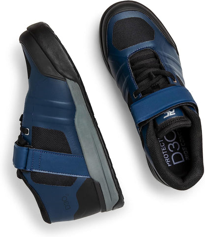 Ride Concepts Transition Clip Shoes Marine Blue UK 7