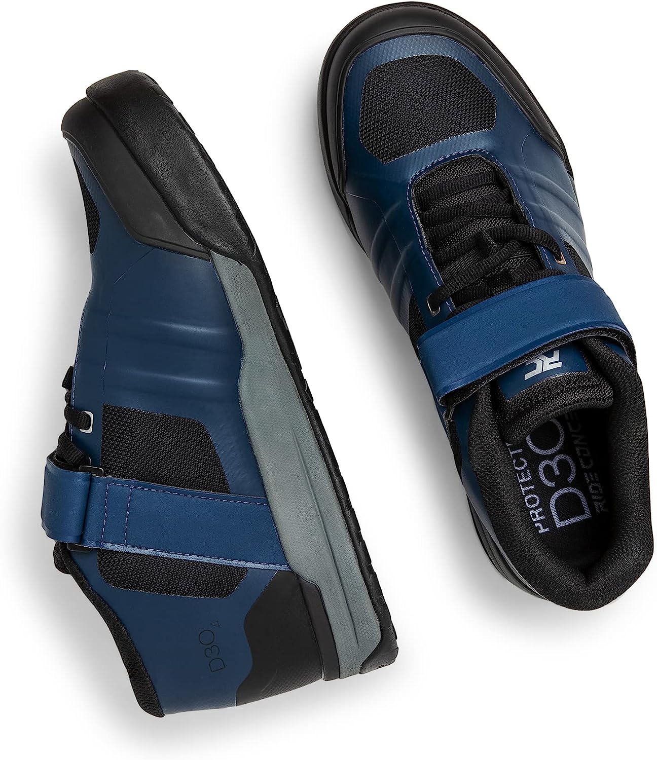 Ride Concepts Transition Clip Shoes Marine Blue UK 8