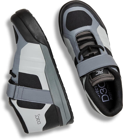 Ride Concepts Transition Clip Shoes Charcoal / Grey UK 8