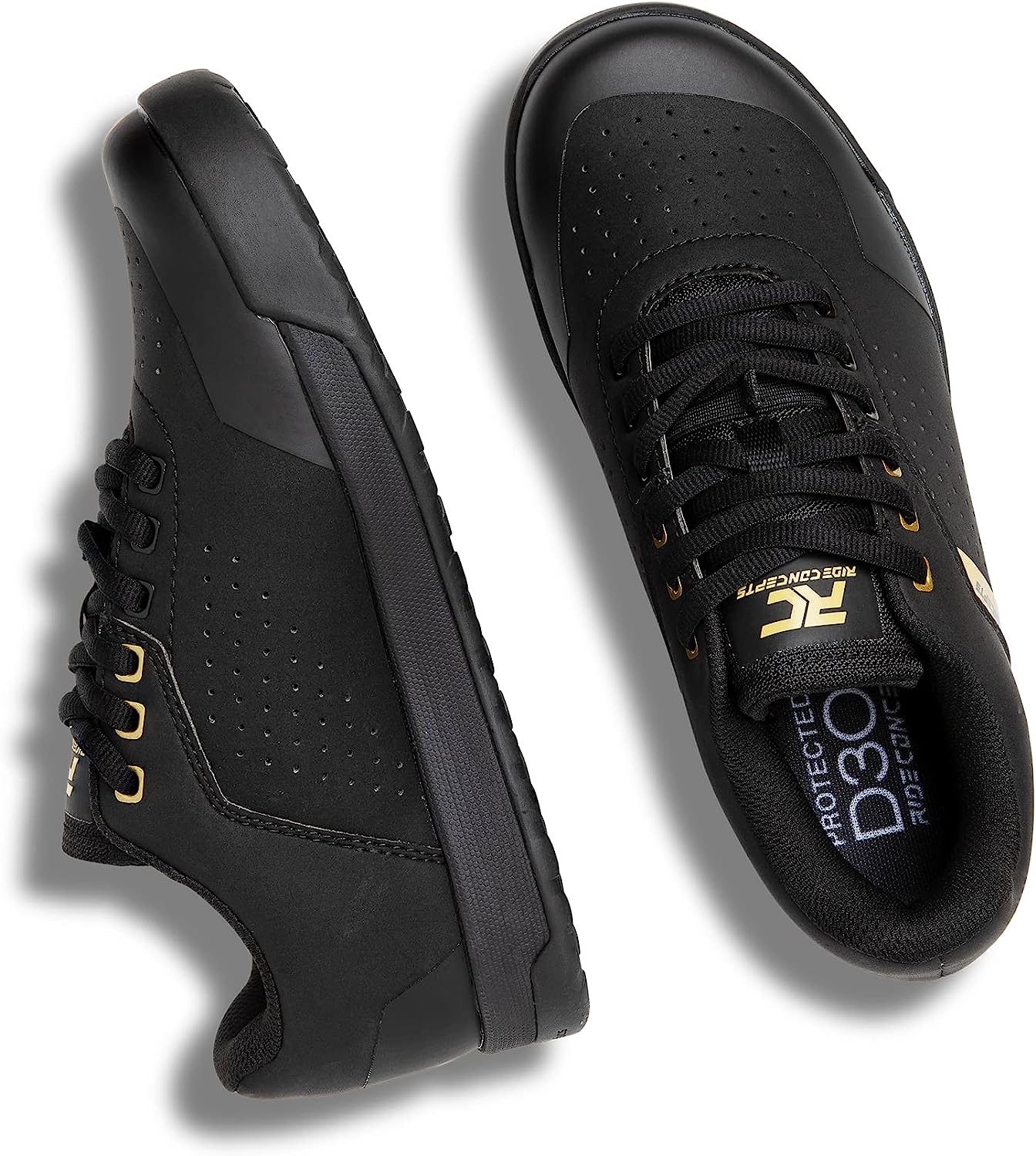 Ride Concepts Hellion Elite Women's Shoes Black / Gold UK 4