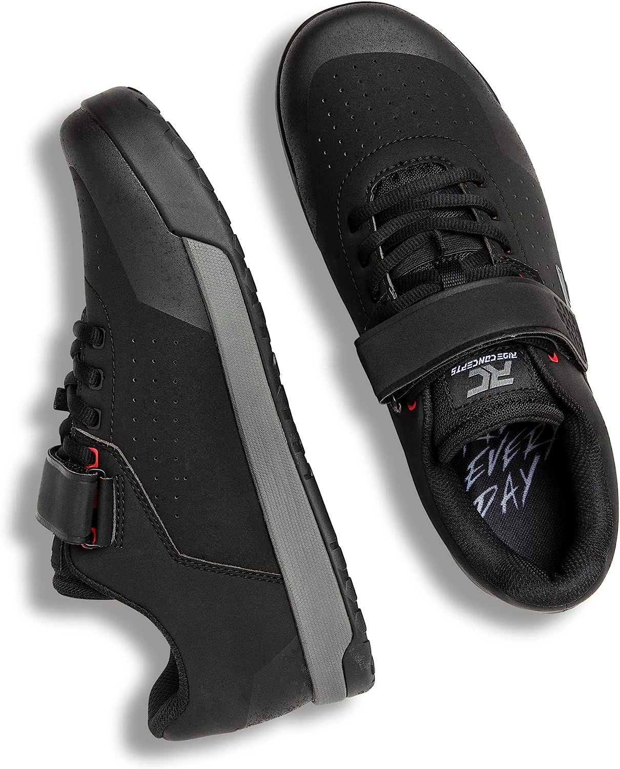 Ride Concepts Hellion Clip Shoes Black / Charcoal UK 10