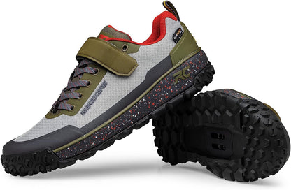Ride Concepts Tallac Clip Shoes Grey / Olive UK 10