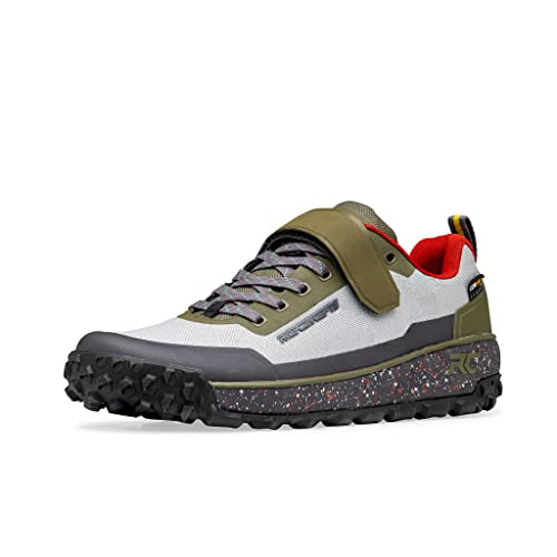 Ride Concepts Tallac Clip Shoes Grey / Olive UK 10