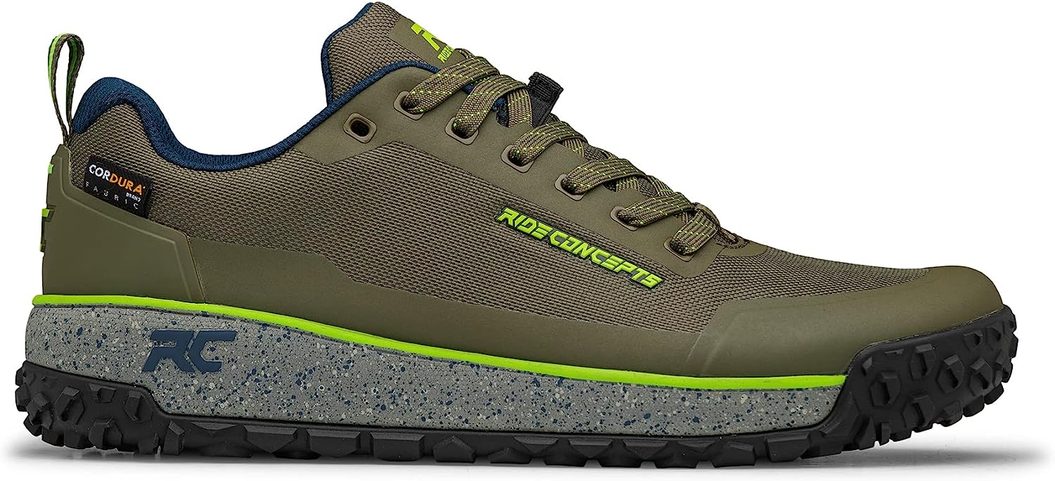 Ride Concepts Tallac Shoes Olive / Lime UK 7