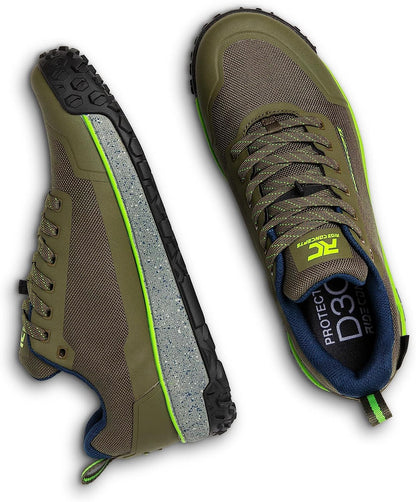 Ride Concepts Tallac Shoes Olive / Lime UK 8