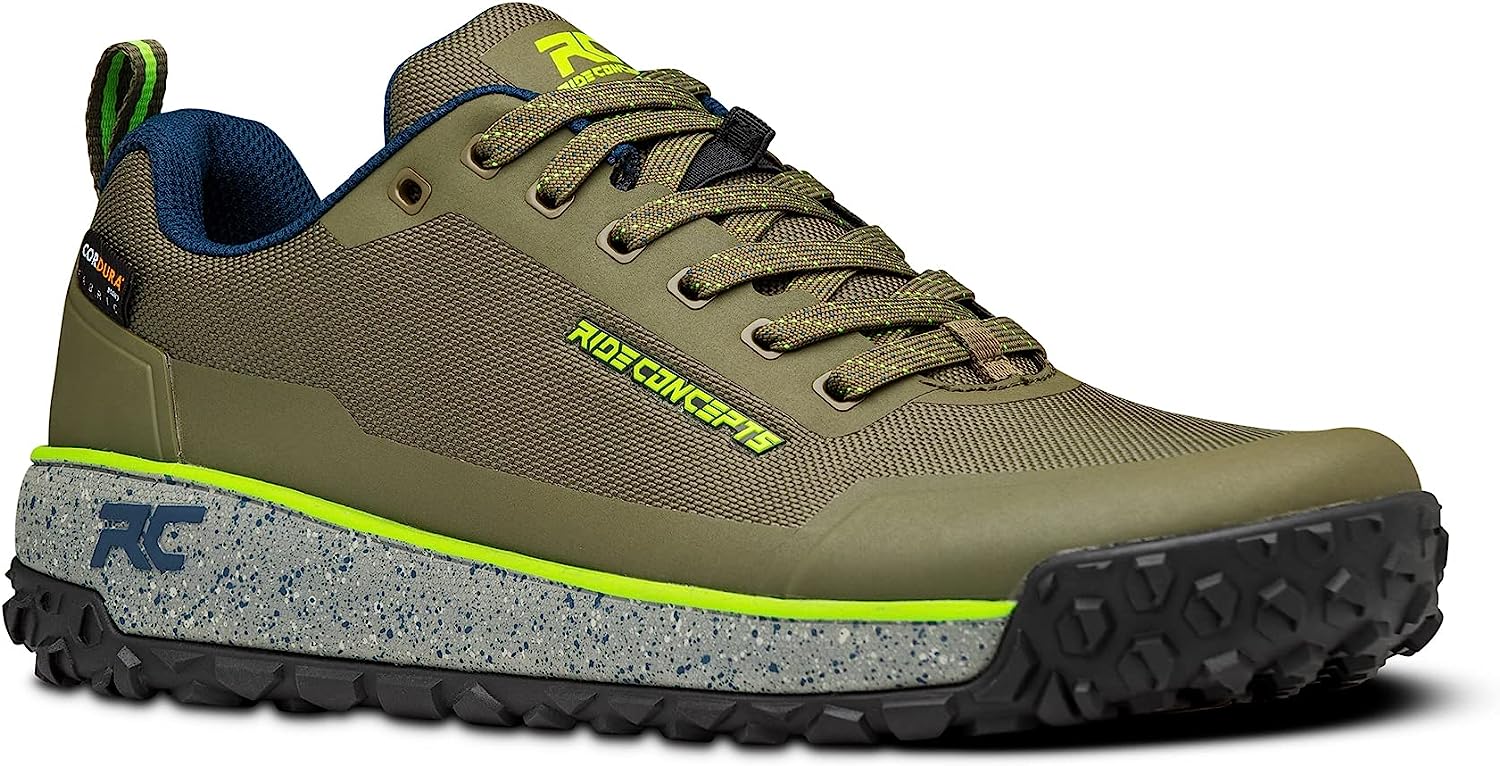 Ride Concepts Tallac Shoes Olive / Lime UK 9