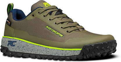Ride Concepts Tallac Shoes Olive / Lime UK 11