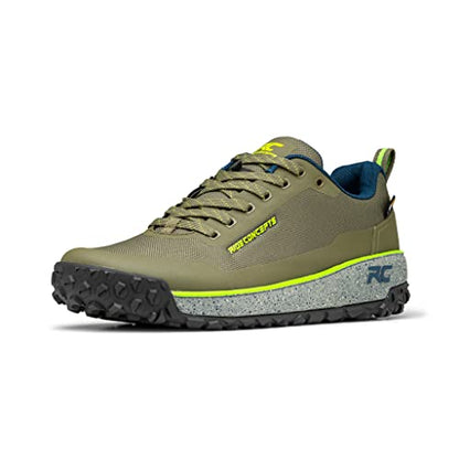 Ride Concepts Tallac Shoes Olive / Lime UK 11