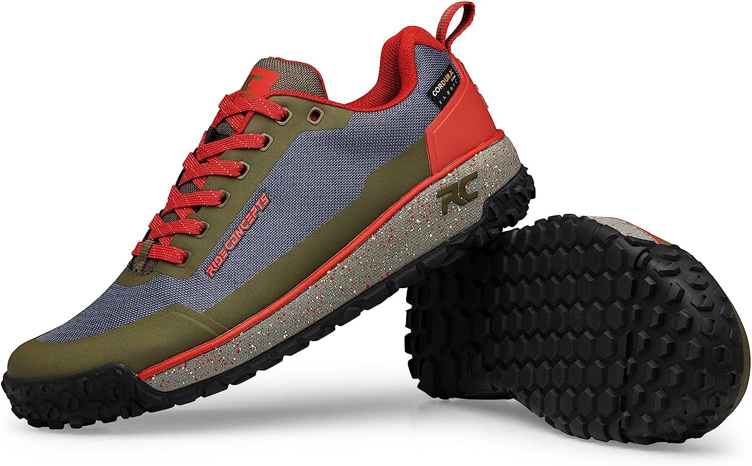 Ride Concepts Tallac Shoes Charcoal / Oxblood UK 7