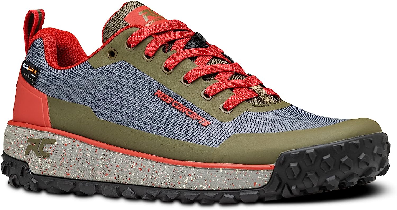 Ride Concepts Tallac Shoes Charcoal / Oxblood UK 8