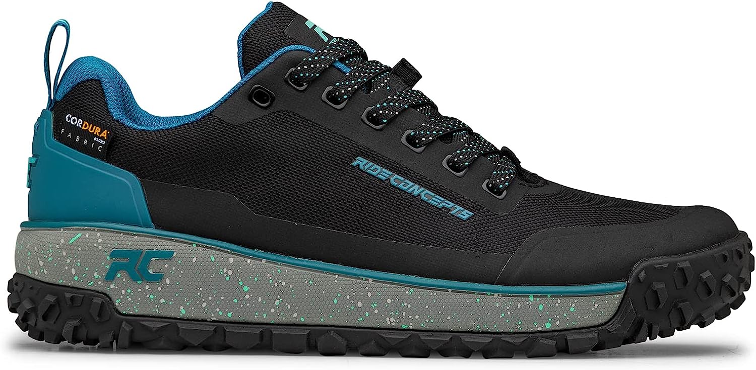 Ride Concepts Flume Women's Shoes Black / Tahoe Blue UK 3