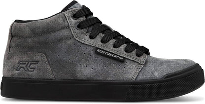 Ride Concepts Vice Mid Youth Shoes Charcoal / Black UK 4.5