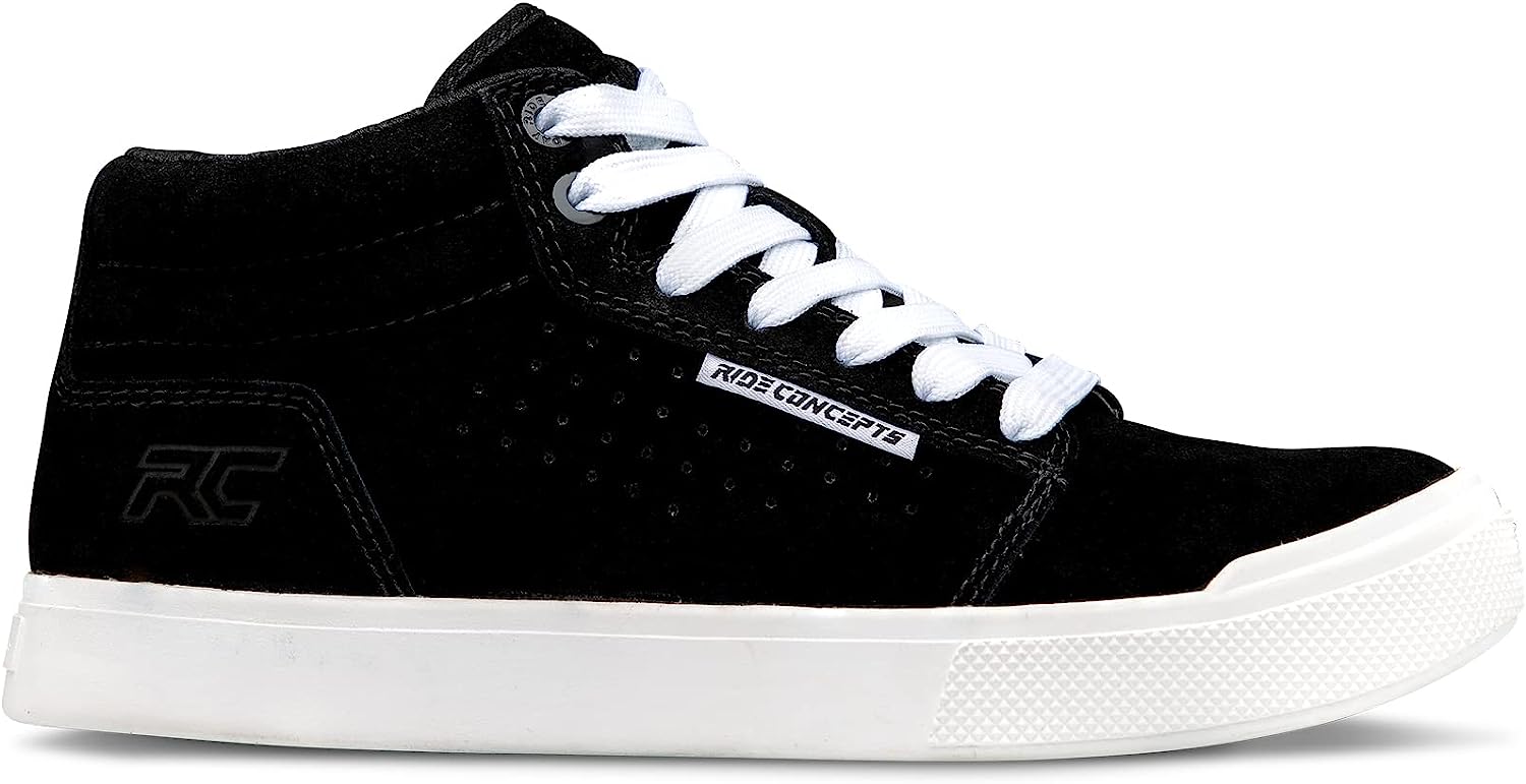 Ride Concepts Vice Mid Youth Shoes Black / White UK 1.5