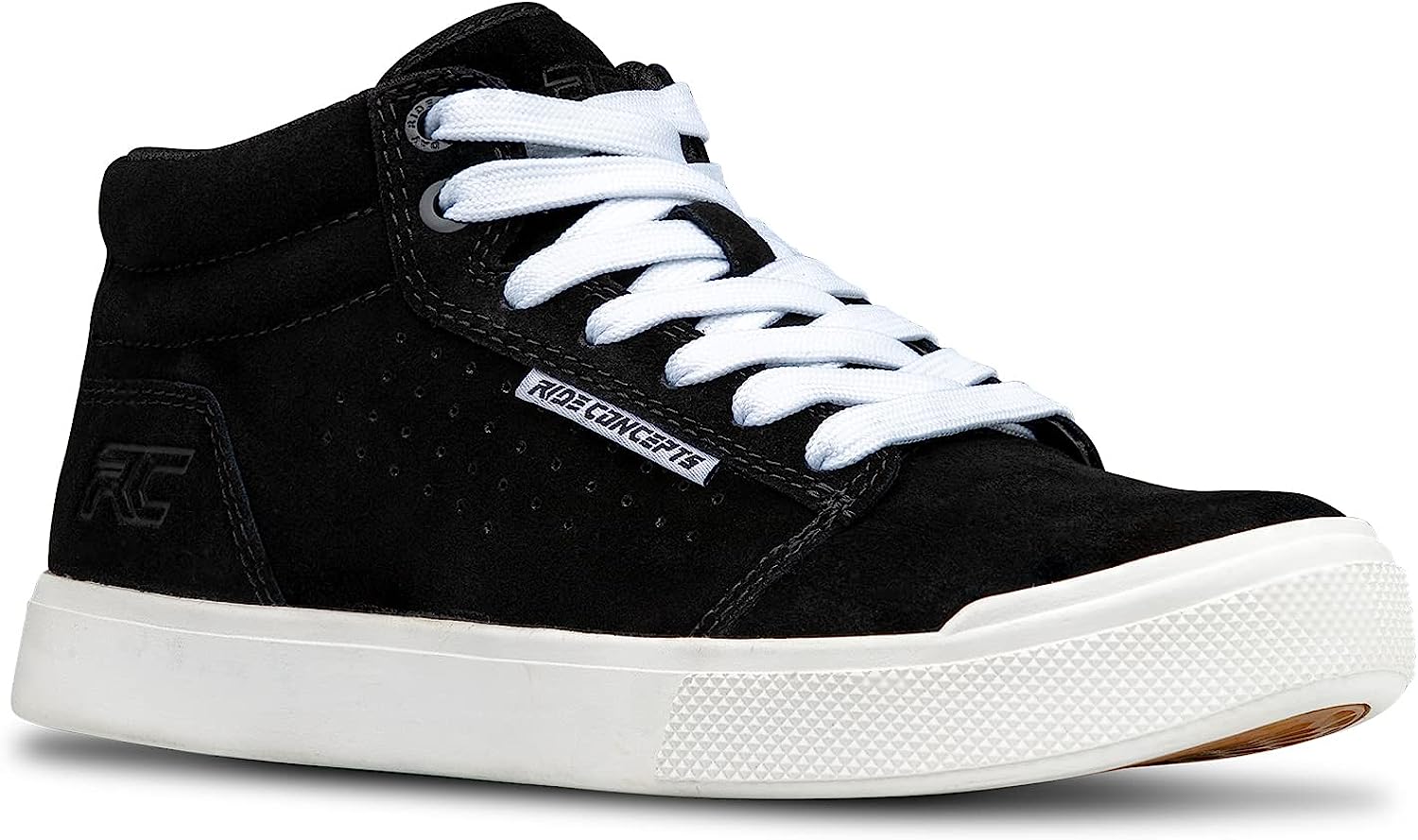Ride Concepts Vice Mid Youth Shoes Black / White UK 3.5