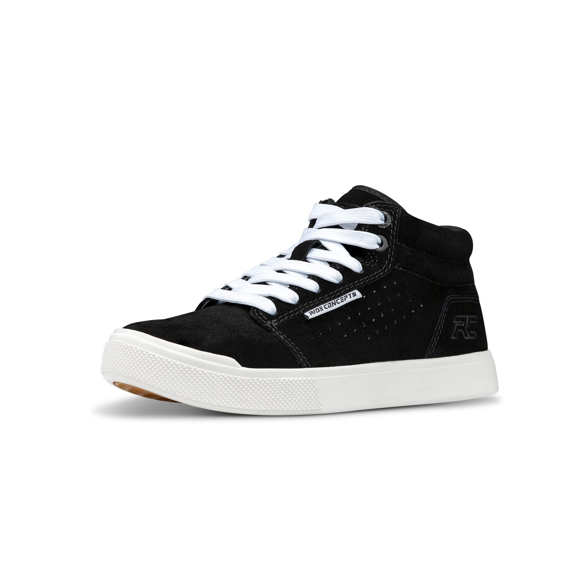 Ride Concepts Vice Mid Youth Shoes Black / White UK 5.5