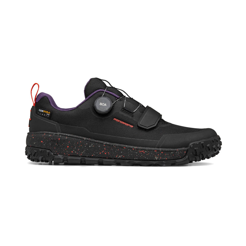 Ride Concepts Tallac Clip BOA&reg; Shoes Black / Red UK 7