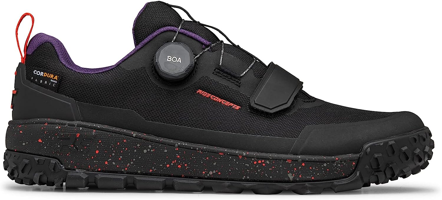 Ride Concepts Tallac Clip BOA&reg; Shoes Black / Red UK 11