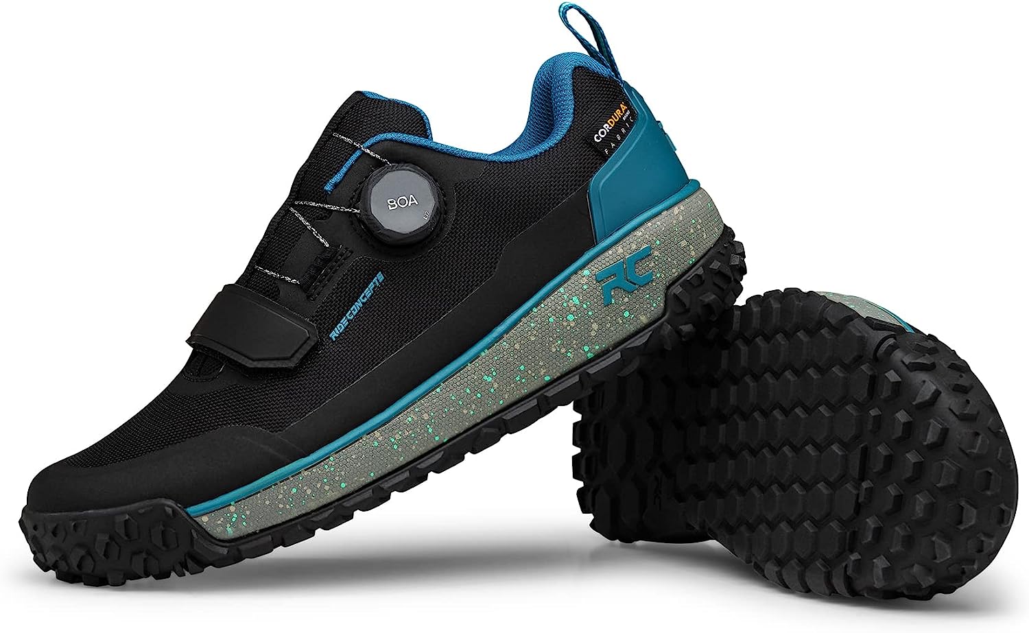 Ride Concepts Flume BOA&reg; Women's Shoes Black / Tahoe Blue UK 6