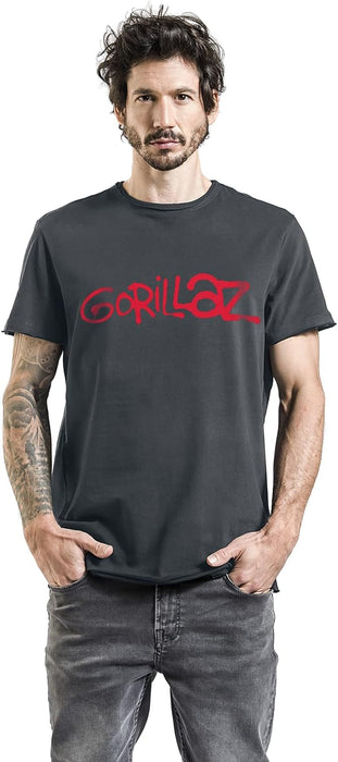 Amplified Unisex Adult Logo Gorilla T-Shirt (XL) (Charcoal)