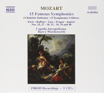 Mozart: 15 Favourite Symphonies