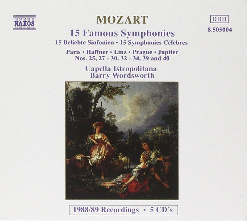 Mozart: 15 Favourite Symphonies
