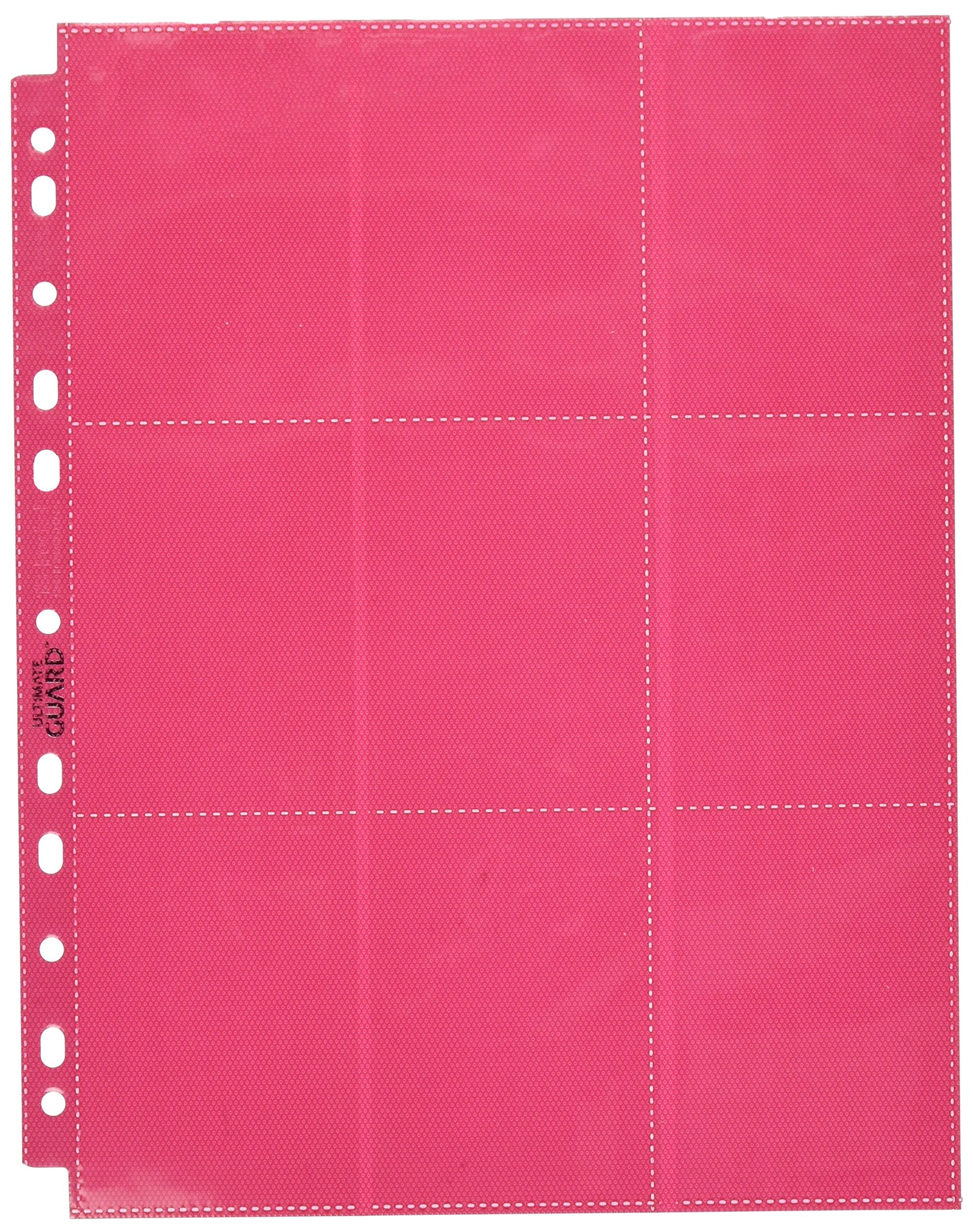 Ultimate Guard 18-Pocket Side Loading Pages (50-Pages, Red