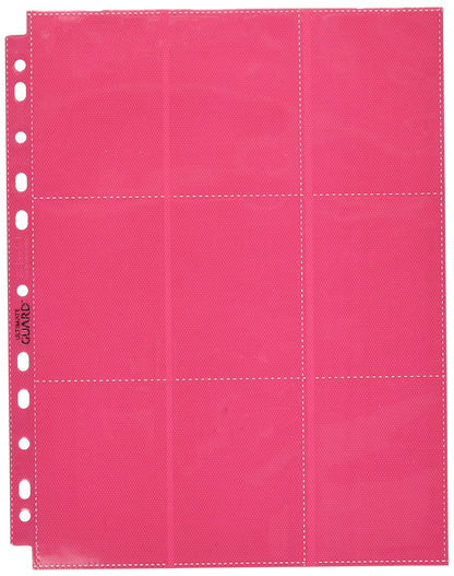 Ultimate Guard 18-Pocket Side Loading Pages (50-Pages, Red