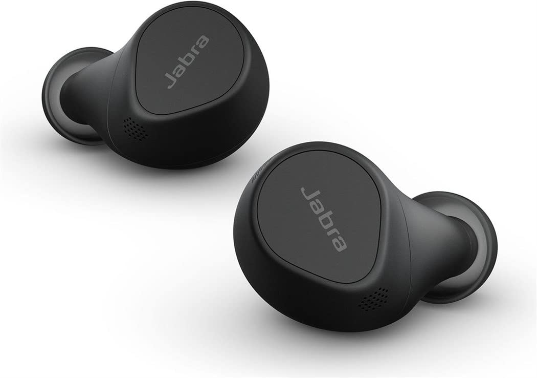 Jabra Evolve2 Buds True Wireless In-Ear Bluetooth Earbuds with Active Noise Cancellation (ANC) and Jabra MultiSensor Voice Technology - Certified to work with your virtual meeting apps - Black