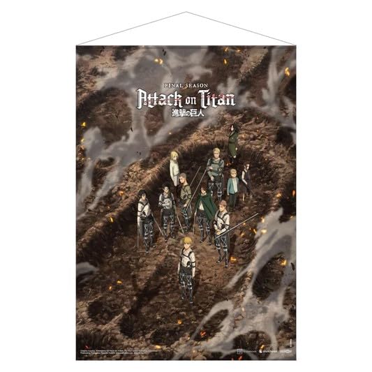 POPBUDDIES Attack on Titan: The Final Season wallscroll Following the Rumbling 50 x 70 cm