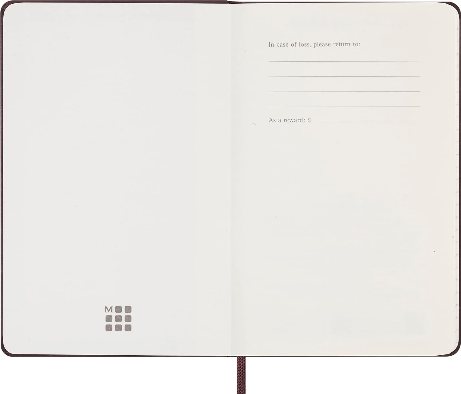 Moleskine Weekly Agenda with Space for Notes 12 Months 2024, Agenda 2024, Size Pocket 9x14, Hard Cover and Elastic Closure, Colour Burgundy Red Weekly Notebook Hard Cover - Pocket Burgundy Red