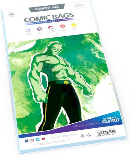 Ultimate Guard Resealable Current Comic Bags