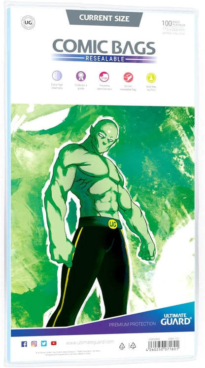 Ultimate Guard Resealable Current Comic Bags