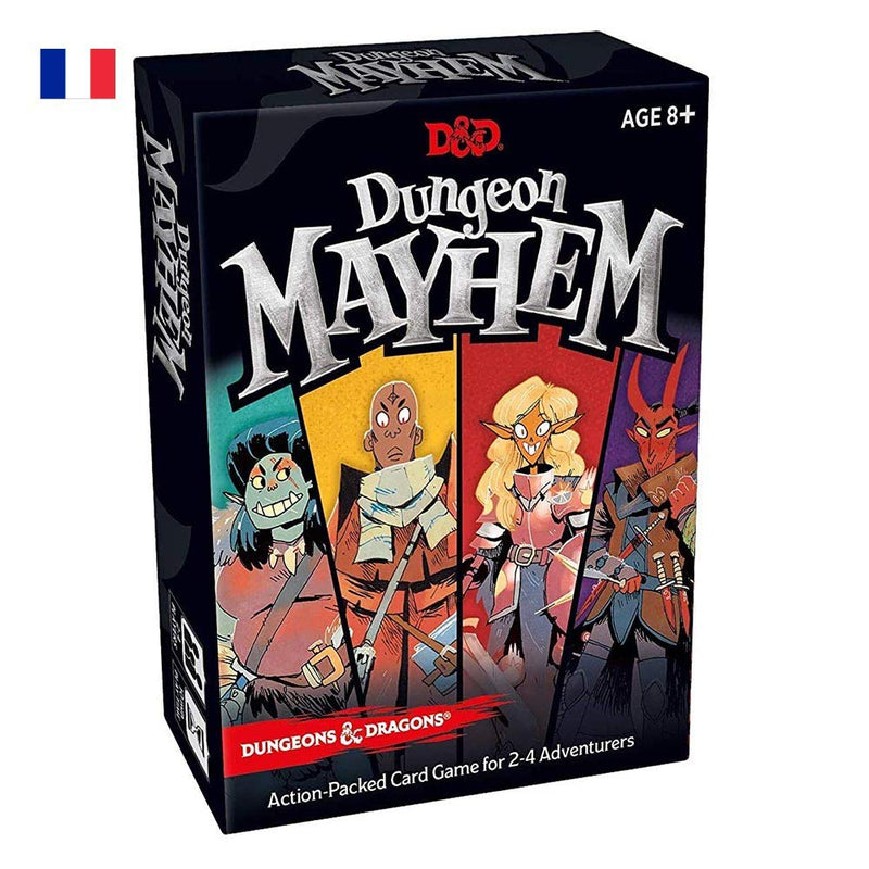 Dungeons & Dragons Jeu de cartes Mayhem, Black, (C61641010