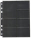 Ultimate Guard 14-Pocket Mini American Compact Pages (10-Pages, Standard, Black