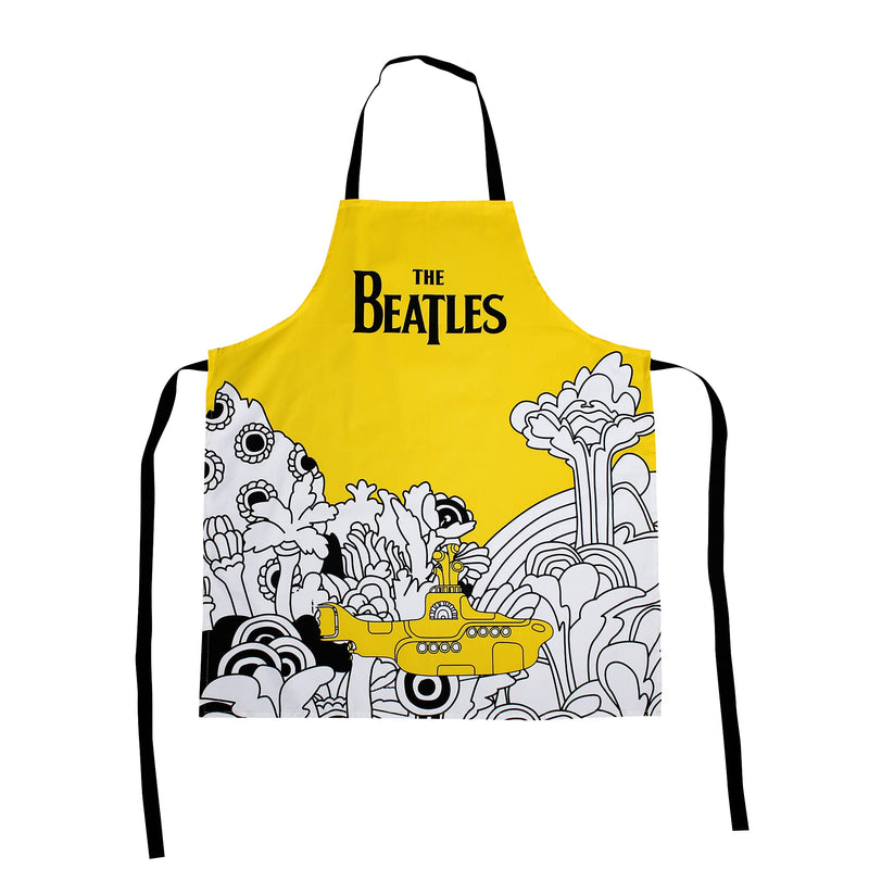 Half Moon Bay The Beatles Yellow Submarine Kitchen Apron Recycled Cotton For Men and Women