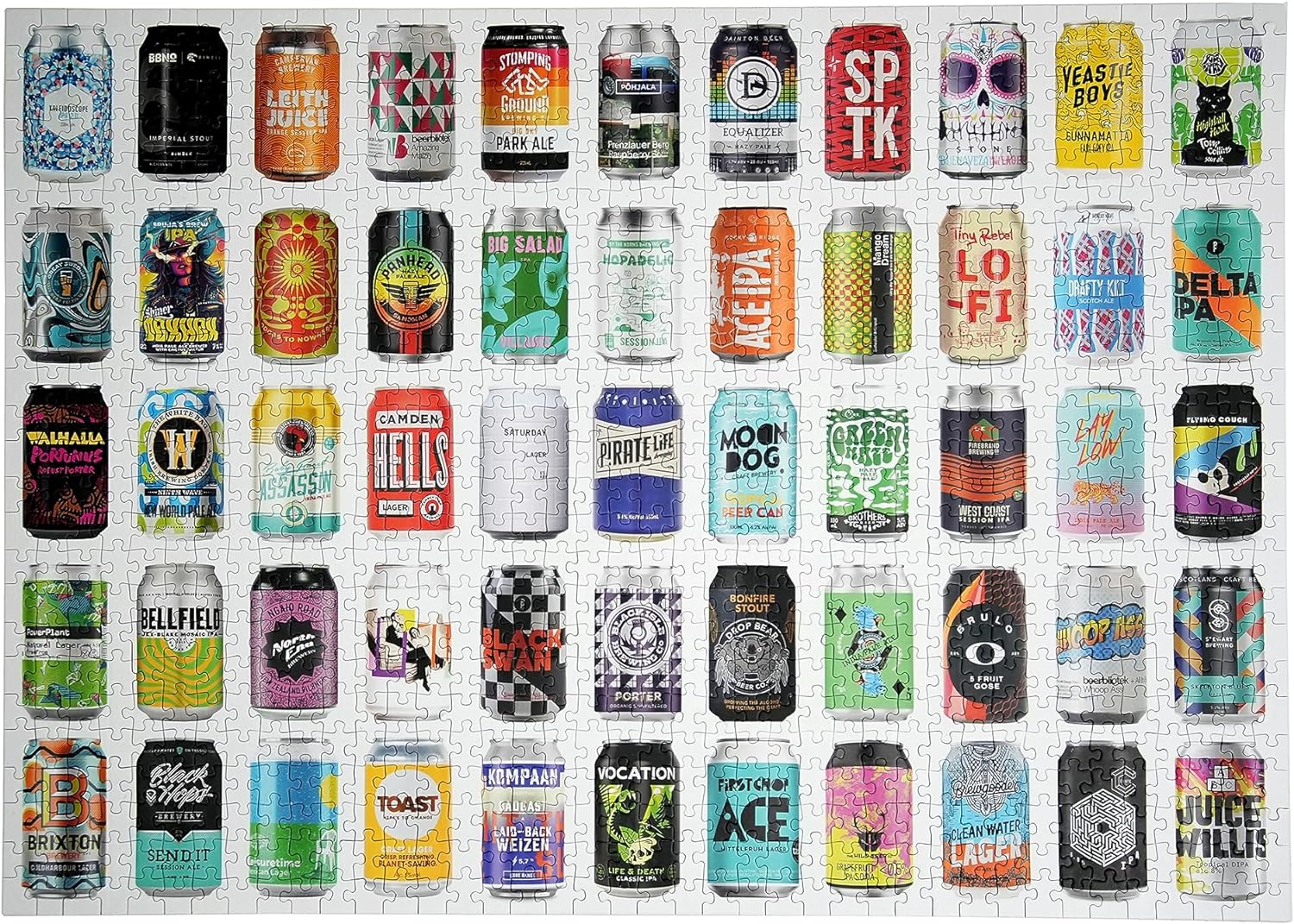 Beer / 1000 Piece Jigsaw Puzzle for Adults from Happily/Great Dad Gift/Beer themed Gift/puzzle 1000 / Gift for beer lovers