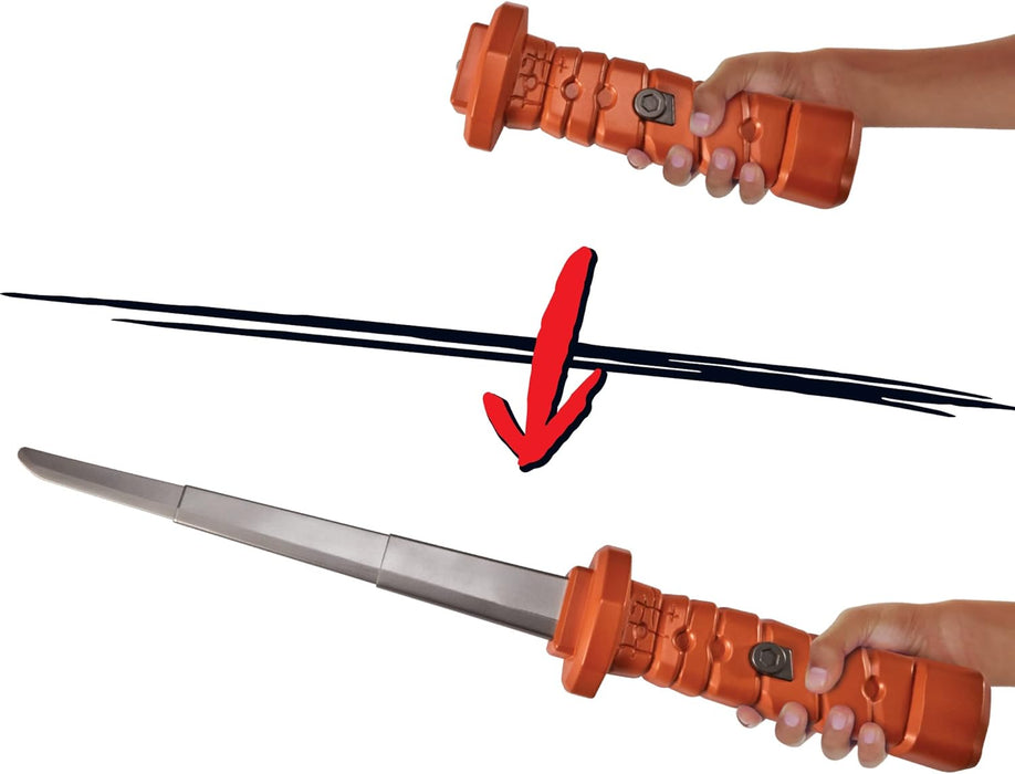 Teenage Mutant Ninja Turtles 83531CO Mutant Mayhem Leonardo Katana Sword Basic Role Play Set. Ideal Present for Boys 4 to 7 Years and TMNT Fans