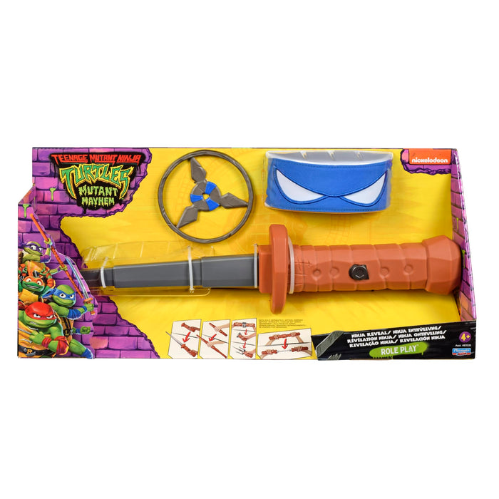 Teenage Mutant Ninja Turtles 83531CO Mutant Mayhem Leonardo Katana Sword Basic Role Play Set. Ideal Present for Boys 4 to 7 Years and TMNT Fans