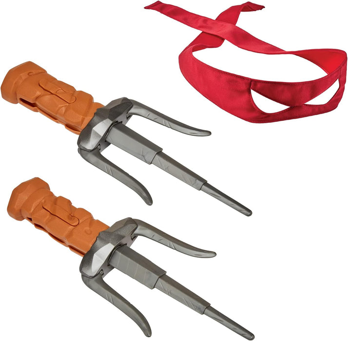 Teenage Mutant Ninja Turtles 83534CO Mutant Mayhem Raphael Sai's Basic Role Play Set. Ideal Present for Boys 4 to 7 Years and TMNT Fans