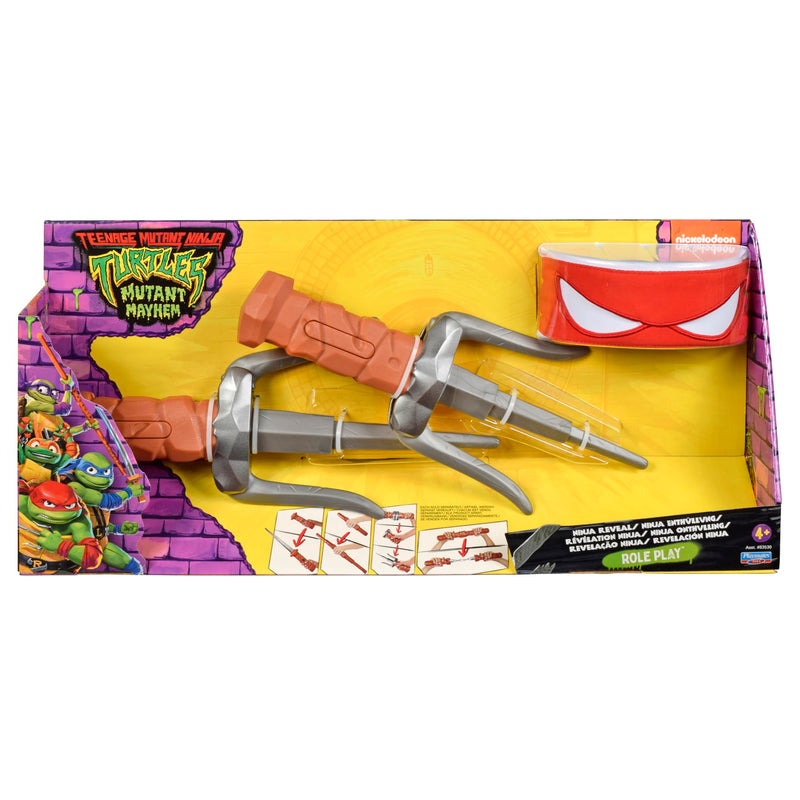 Teenage Mutant Ninja Turtles 83534CO Mutant Mayhem Raphael Sai's Basic Role Play Set. Ideal Present for Boys 4 to 7 Years and TMNT Fans