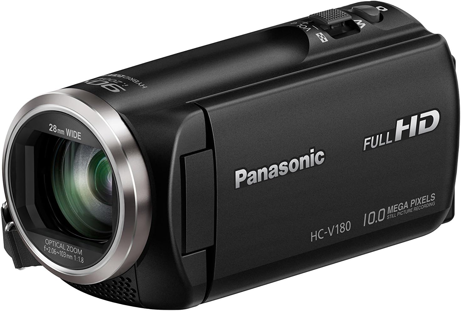 Panasonic HC-V180EG-K camcorder Handheld camcorder 2.51 MP MOS BSI Full HD Black