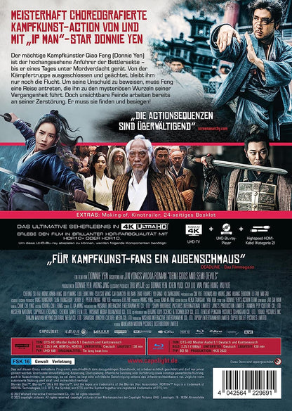 Donnie Yen's SAKRA - 2-Disc Limited Collector's Edition im Mediabook (UHD-Blu-tay + Blu-ray)