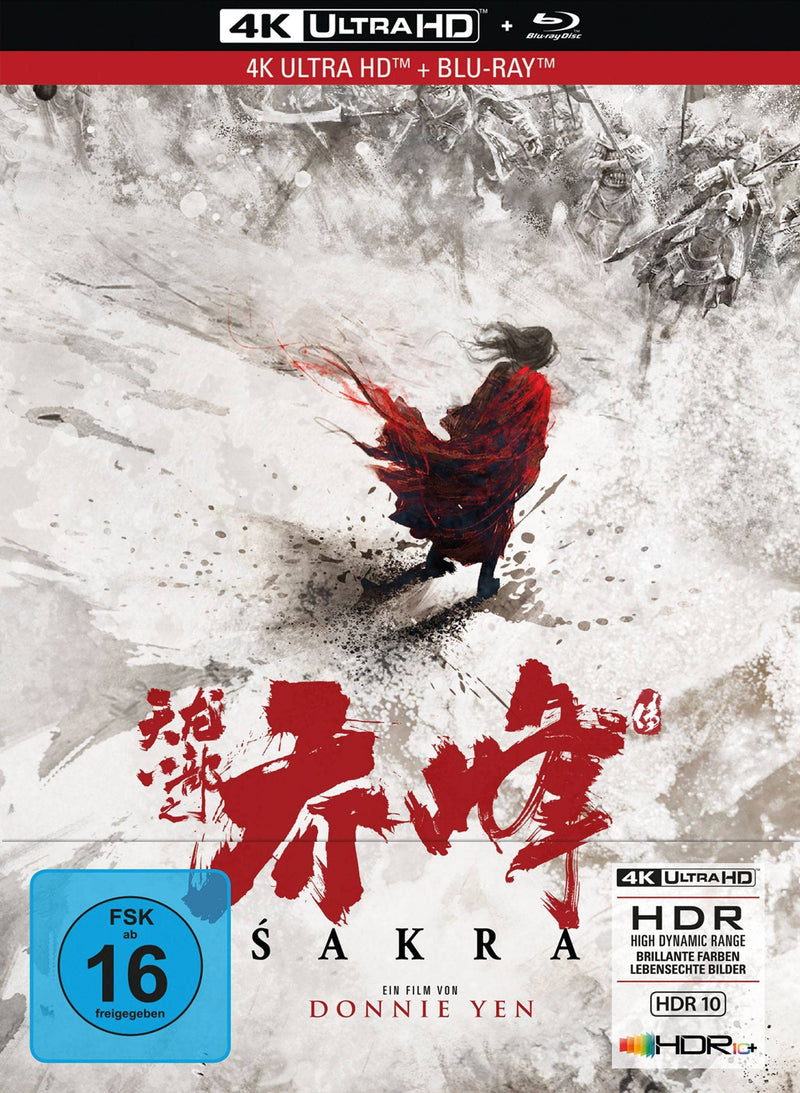 Donnie Yen's SAKRA - 2-Disc Limited Collector's Edition im Mediabook (UHD-Blu-tay + Blu-ray)