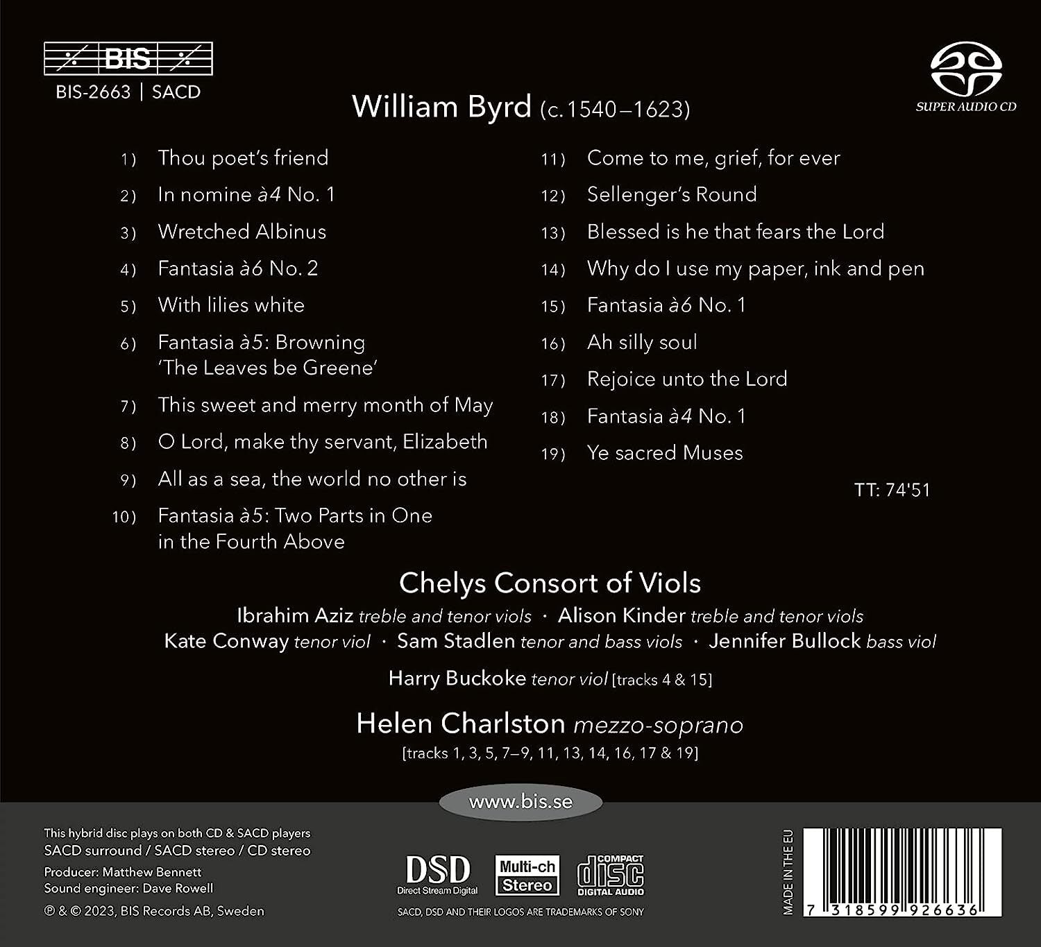 The Honour of William Byrd