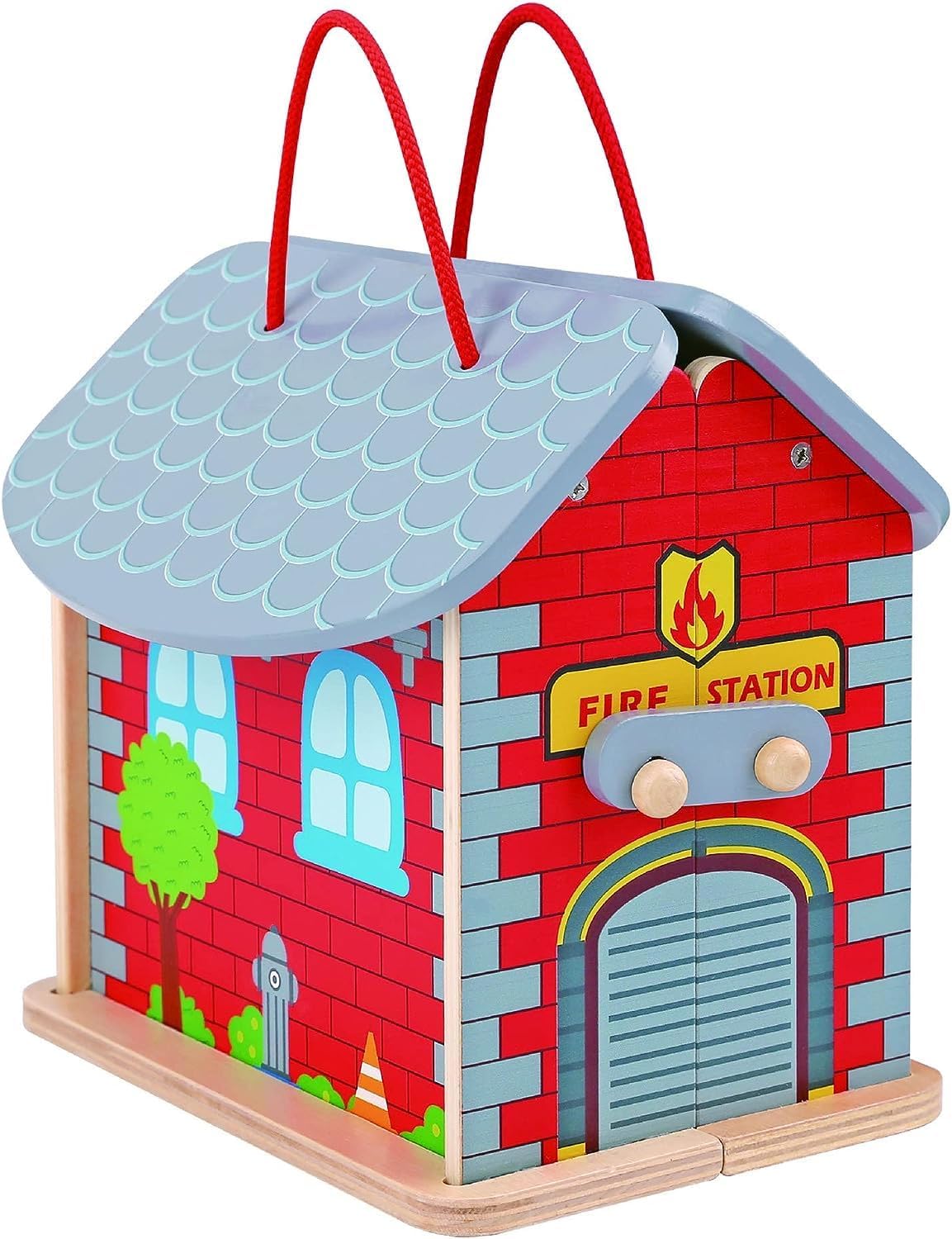 Tooky Toy TK488 Wooden Foldable Farm