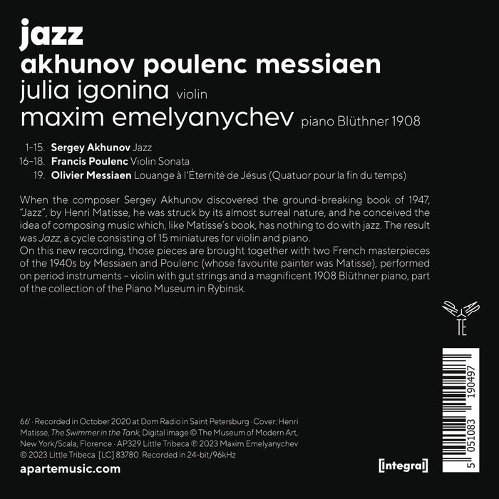 Julia Igonina/Maxim Emelyanychev: Jazz